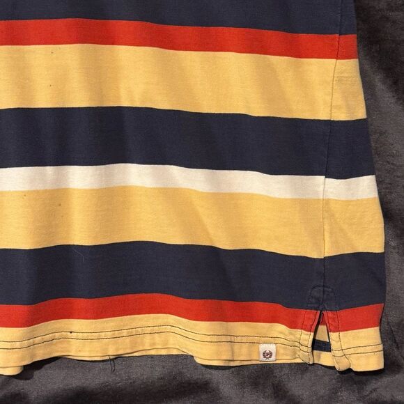 Phat Farm 3XL Polo Shirt Y2K Vintage 90s Baggy Fit Stripe Skater Retro Hip Hop - Picture 6 of 12